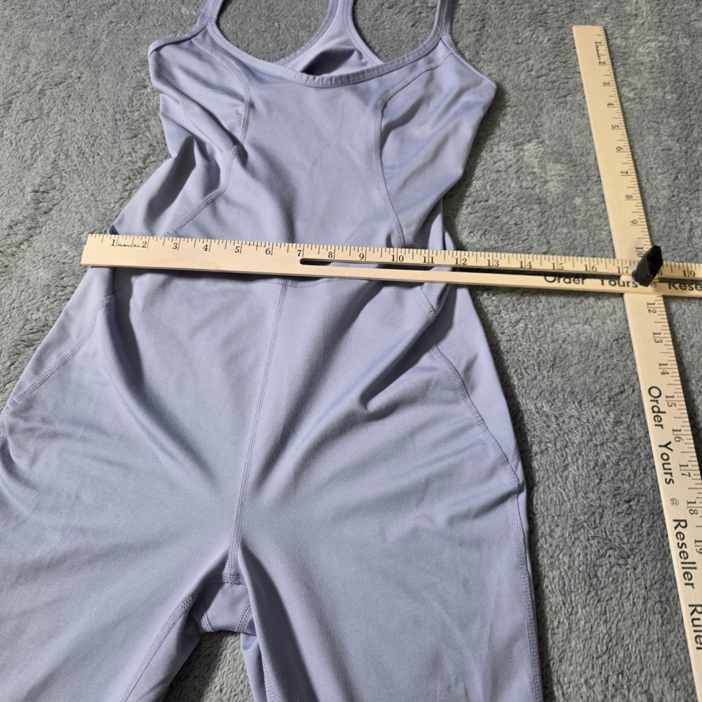 Free People Movement Womens Small Good Karma Jumpsuit Lavender Purple Racerback - Picture 4 of 9